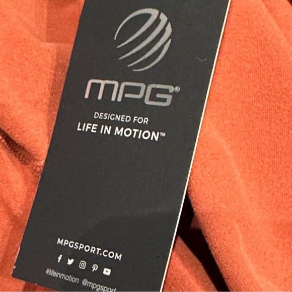 MPG Monique H/W 7/8 Leggings Marsala Wine Large New with Tag - Picture 9 of 13